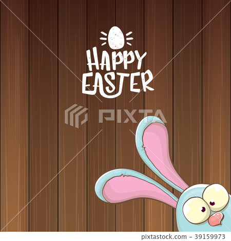 easter bunny with calligraphic text happy easter easter bunny with calligraphic text happy easter 39159973