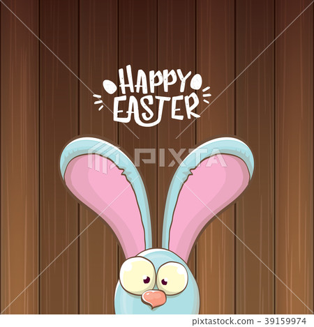 easter bunny with calligraphic text happy easter easter bunny with calligraphic text happy easter 39159974