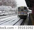 Kumagawa Railway that stops at Hitoyoshi Station 39161092
