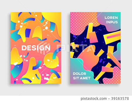 Modern abstract poster Modern abstract poster 39163578