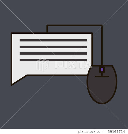 Flat with Speech Bubble symbol. Chat icon. Symbols Flat with Speech Bubble symbol. Chat icon. Symbols 39163714