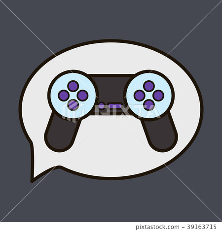 Vector illustration icon of social media: e-mail Vector illustration icon of social media: e-mail 39163715