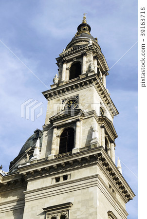 Bell tower at St. Stephen basilica 39163718