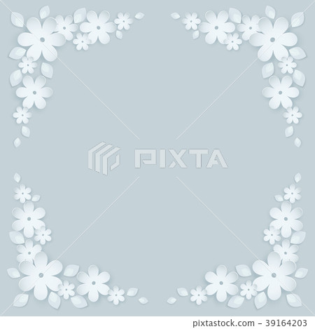 Paper flower background Paper flower background 39164203