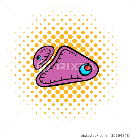 Virus icon, comics style 39164848