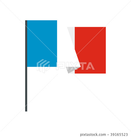 Flag of France icon, flat style Flag of France icon, flat style 39165523
