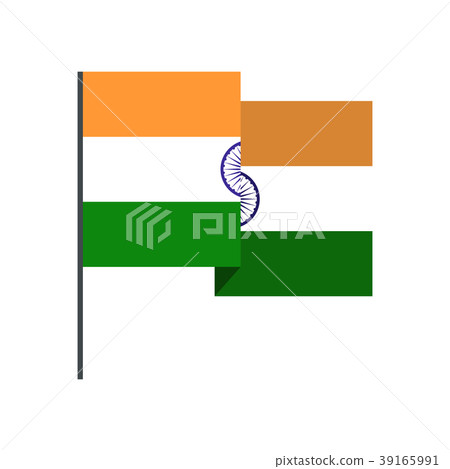 Flag of India icon, flat style Flag of India icon, flat style 39165991