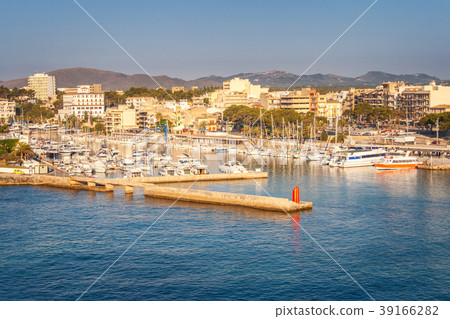 Harbor in Porto Cristo city on Mallorca. 39166282