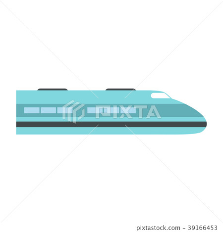 High speed train icon 39166453