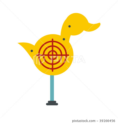 Yellow duck target icon Yellow duck target icon 39166456