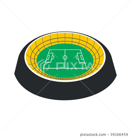 Football round stadium icon Football round stadium icon 39166459