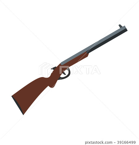 Hunting shotgun icon 39166499