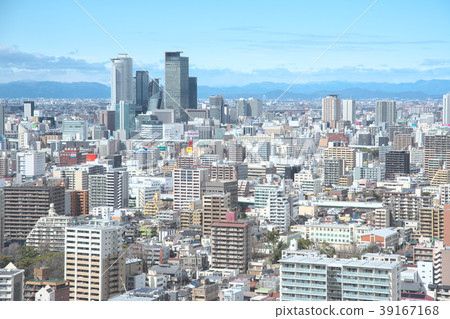Nagoya city view Looking towards Nagoya Station from Kanayama Station (Naka Ward) 39167168
