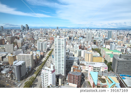 Nagoya city view Looking towards Nagoya Station from Kanayama Station (Naka Ward) 39167169
