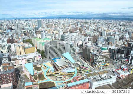 Nagoya City View Looking towards Chikusa Ward from Kanayama Station in Naka Ward 39167233