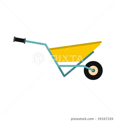 A wheelbarrow full of turf icon  39167289