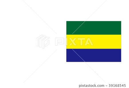 Flag of the world Gabon 39168545