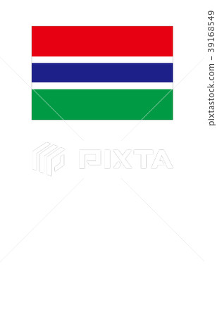 Flag of the world Gambia Flag of the world Gambia 39168549