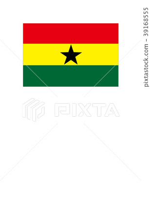 Flag of the world Ghana Flag of the world Ghana 39168555
