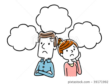 Married couple: Anxiety, worry, future 39171992