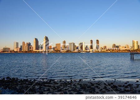 Landscape of downtown San Diego 39174646