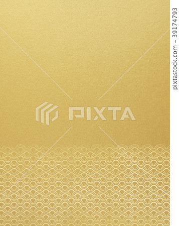 背景 - 金箔波 背景 - 金箔波 39174793