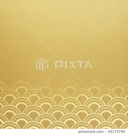 背景 - 金箔波 背景 - 金箔波 39174799