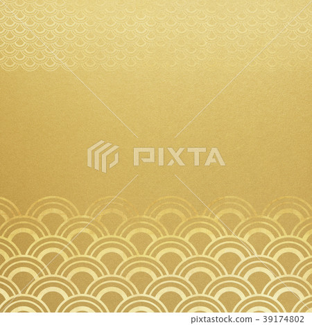 背景 - 金箔波 背景 - 金箔波 39174802