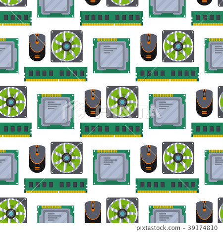 Computer chip technology processor seamless Computer chip technology processor seamless 39174810