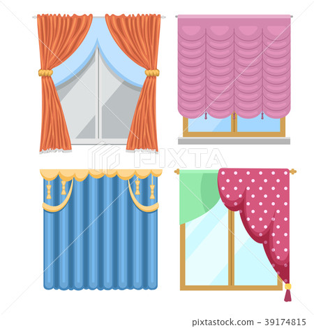 Window curtains and room blinds jalousie for house 39174815