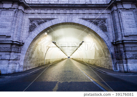 Mysterious tunnel - Traforo Umberto in Rome Mysterious tunnel - Traforo Umberto in Rome 39176081