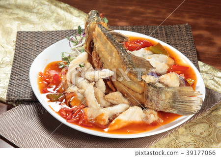 stock photo: deep fried fish