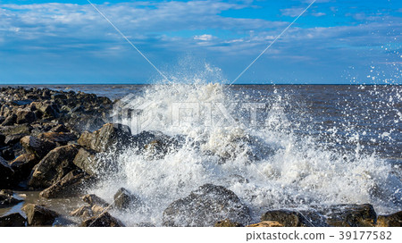 Sea wave, Black Sea, Poti, Georgian coast Sea wave, Black Sea, Poti, Georgian coast 39177582