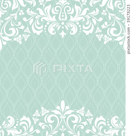 Vector lace pattern in Eastern style 39178223