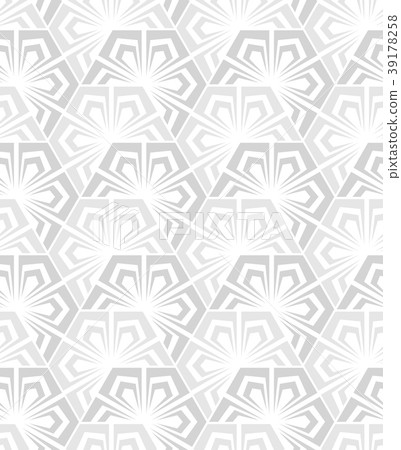 Flower geometric pattern. Seamless vector - Stock Illustration ...