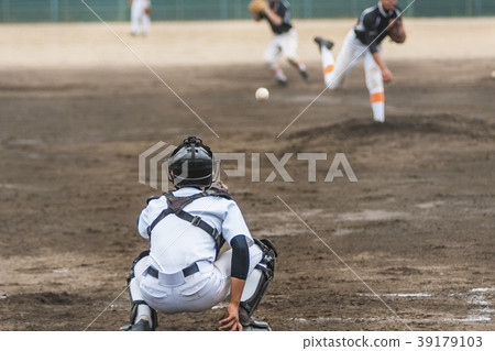 高中棒球比賽風景 39179103
