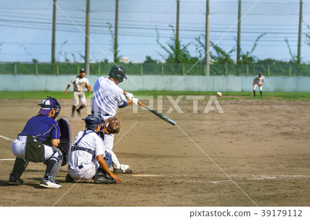 High school baseball game landscape 39179112