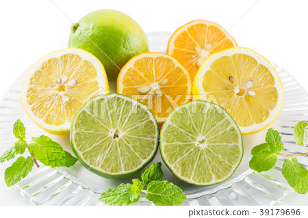 Lemon and lime 39179696