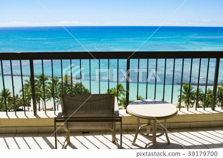 Waikiki Beach overlooking the high floor 39179700
