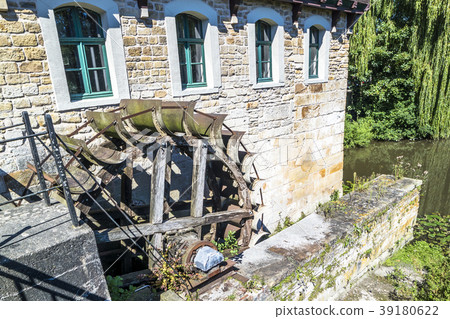 Medieval Watermill building in Steinfurt Medieval Watermill building in Steinfurt 39180622