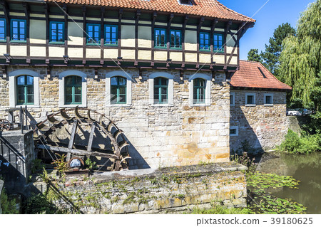 Medieval Watermill building in Steinfurt Medieval Watermill building in Steinfurt 39180625