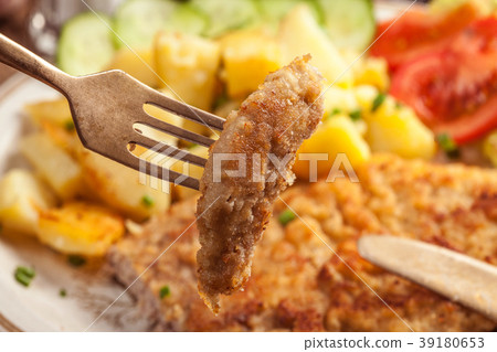 Fried pork chop. Fried pork chop. 39180653