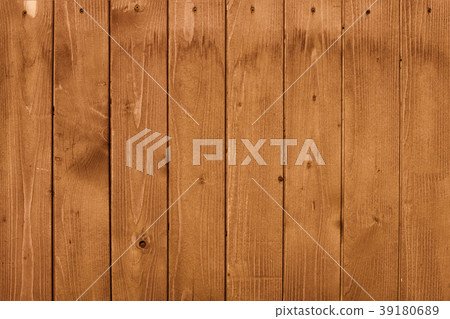 Vertical brown slats with nails. Background Vertical brown slats with nails. Background 39180689
