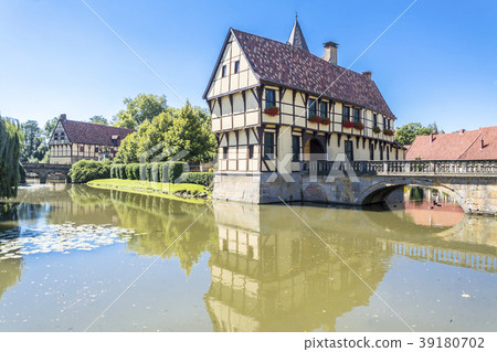 Medieval gatehouse and bridge of the Steinfurt Medieval gatehouse and bridge of the Steinfurt 39180702