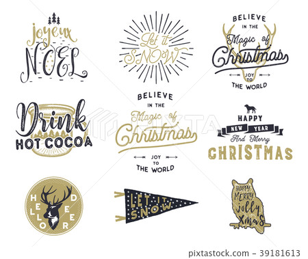 Big Merry Christmas typography quotes, wishes Big Merry Christmas typography quotes, wishes 39181613