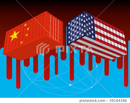 Trade war between China and USA 39184386