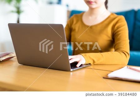 Home computer woman 39184480