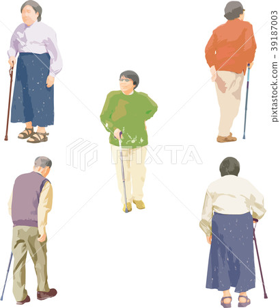 用棍子走來走去 39187003