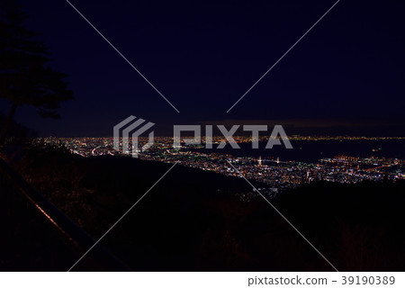 <Rokkoyama night view> Kobe night view Portland Meriken Park <Rokkoyama night view> Kobe night view Portland Meriken Park 39190389