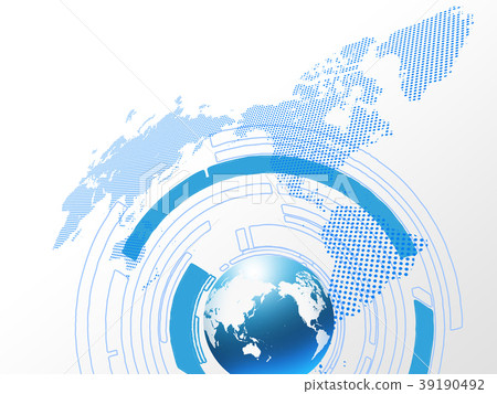 商業全球地球世界地圖日本地圖世界銷售 39190492